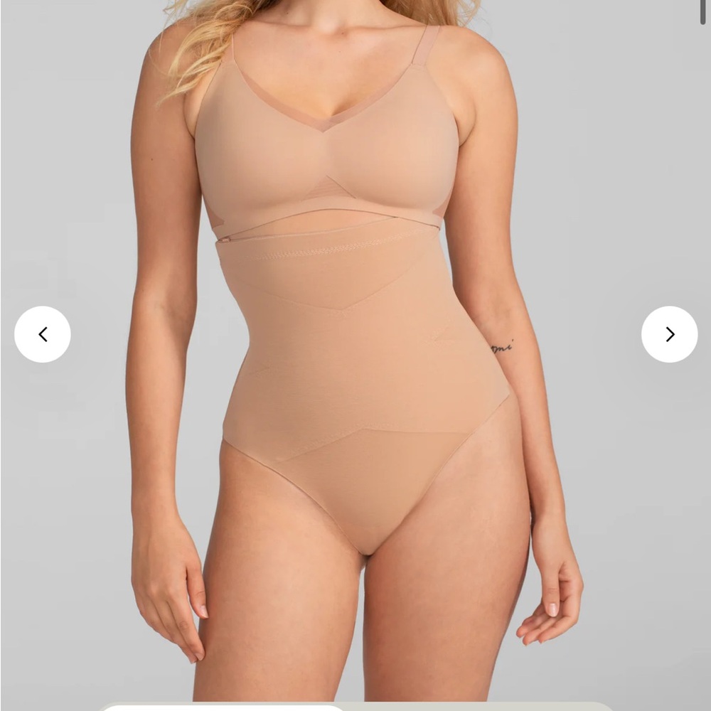 Honeylove Superpower Beige/Sand Thong Shapewear